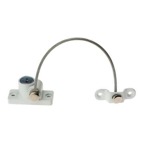 Window security tilt lock with key