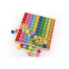 Educational set multiplication table up to 100 squares