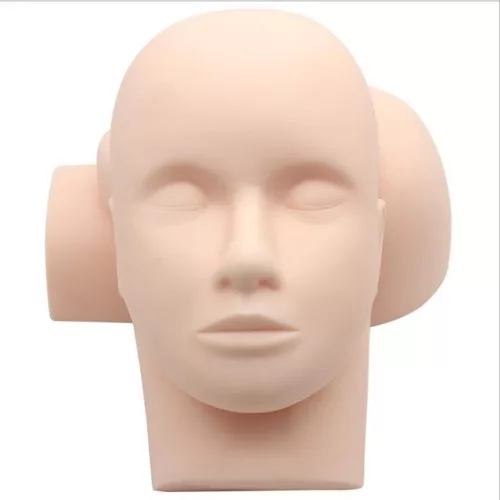 Practice head for eyelash extensions