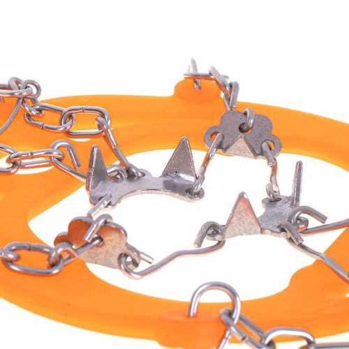 Spiked shoes crampons chains + cover