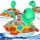 Inflatable mattress for kids turtles