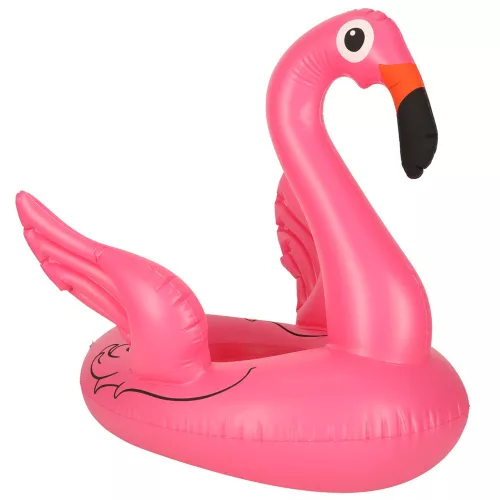 Inflatable children's wheel flamingo