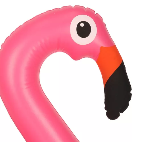 Inflatable children's wheel flamingo