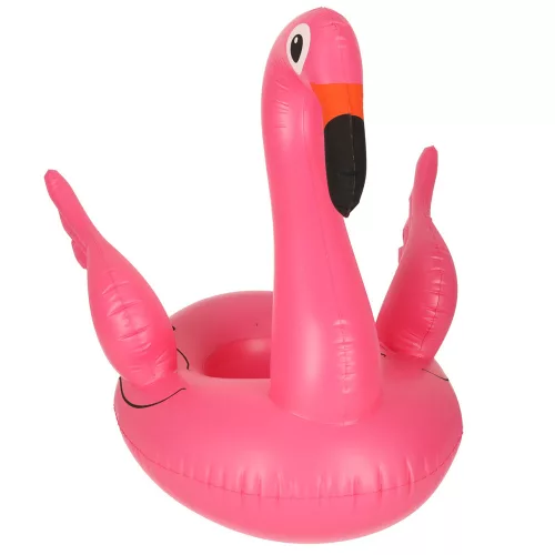 Inflatable children's wheel flamingo