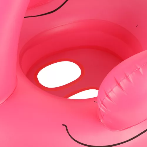 Inflatable children's wheel flamingo