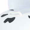 Inflatable mattress with pontoon wheel for children and Dalmatians