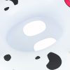 Inflatable mattress with pontoon wheel for children and Dalmatians