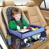 Waterproof table for car seat black