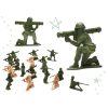 Katonák katonai bázis figuráinak készlet 307 darabos