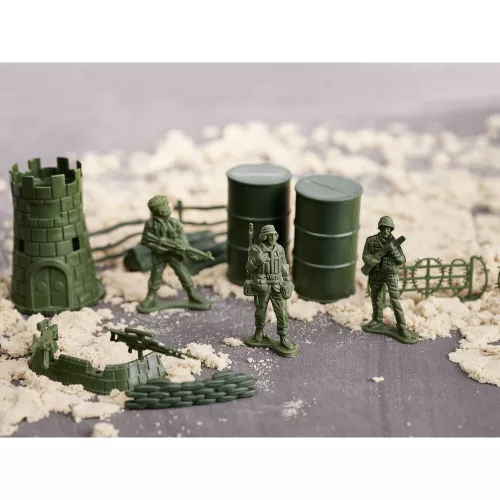 Soldiers military base figures set of 114.