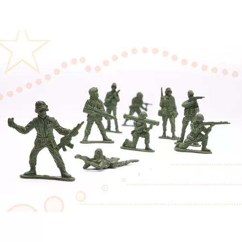 Soldiers military base figures set of 114.