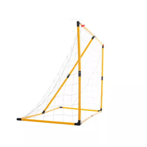 Football goal with net + target mat + ball