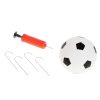 Football goal with net + target mat + ball