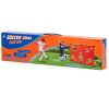Football goal with net + target mat + ball