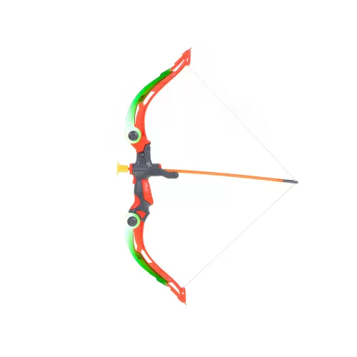 Bow with arrows and target shooting set