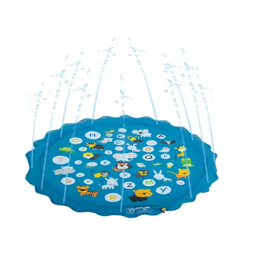 Water spray mat garden fountain paddling pool alphabet 170cm
