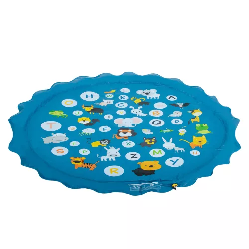Water spray mat garden fountain paddling pool alphabet 170cm