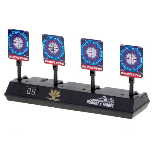 Electronic target board for shooting digital 4 targets