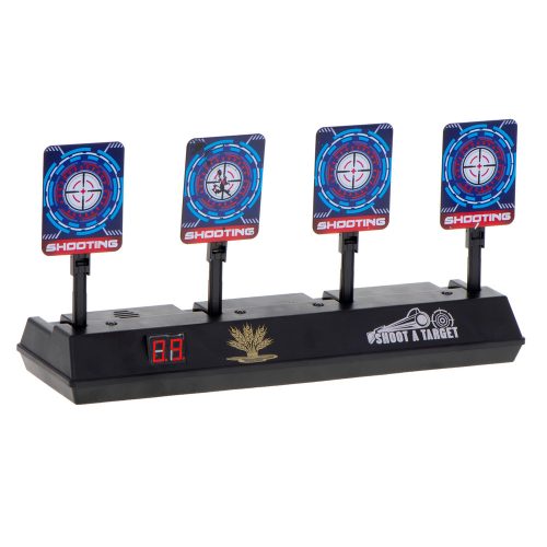 Electronic target board for shooting digital 4 targets
