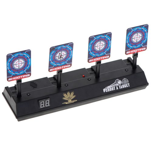 Electronic target board for shooting digital 4 targets