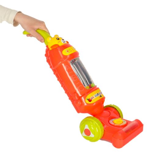 Interactive baby vacuum cleaner with raspberry