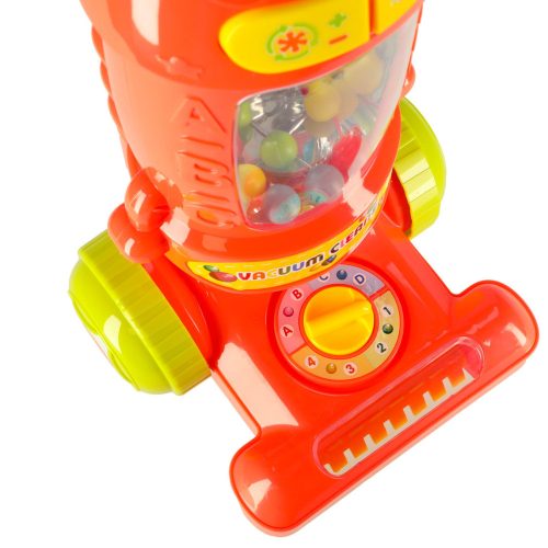 Interactive baby vacuum cleaner with raspberry