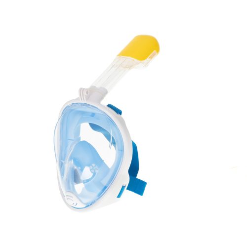 Full-face foldable snorkel mask S/M blue