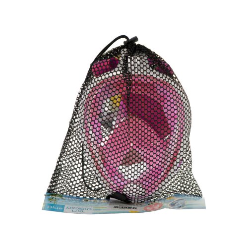 Full-face foldable snorkel mask S/M pink