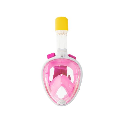 Full-face foldable snorkel mask S/M pink
