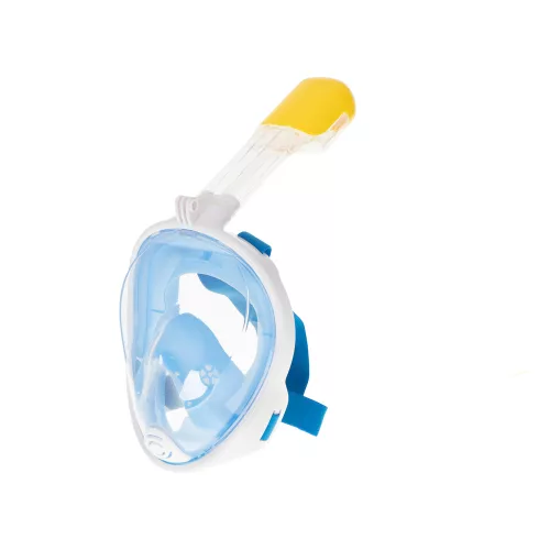 Full-length foldable snorkel mask L/XL blue