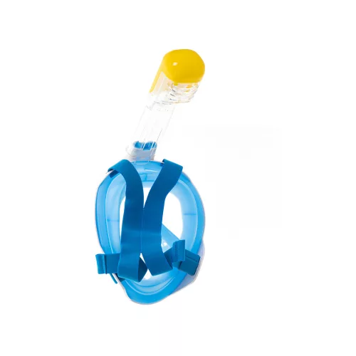 Full-length foldable snorkel mask L/XL blue