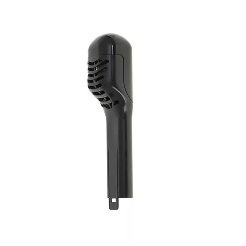 Full-length foldable snorkel mask L/XL black