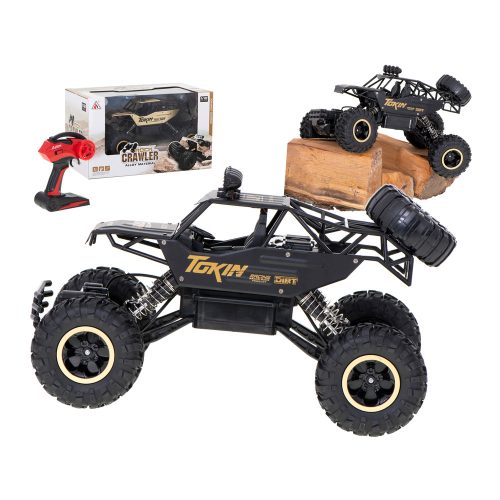RC car Rock Crawler 1:12 4WD METAL black