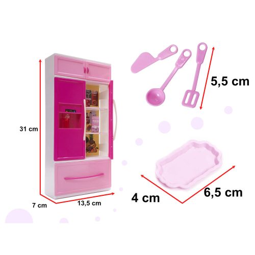 Dollhouse kitchen 4 segment LED sounds