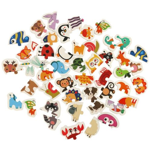 Puzzle in a boksz - animal theme, 24 pcs