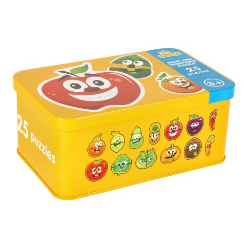 Fruit/vegetable can puzzle 25 puzzles