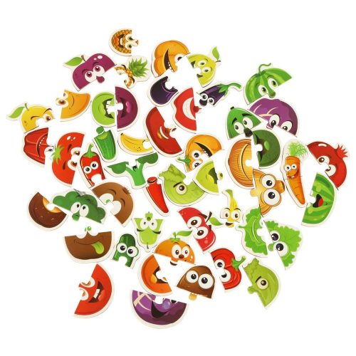 Fruit/vegetable can puzzle 25 puzzles