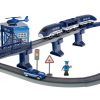 Elektromos vonat rendőrkocsik 92 akkumulátor ~300cm