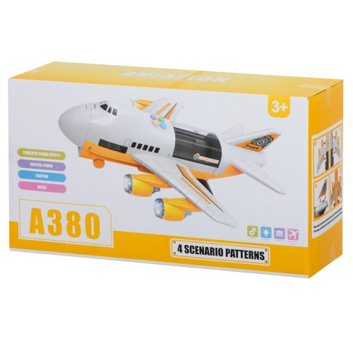 Transporter plane + 6 cars construction vehicles side/front