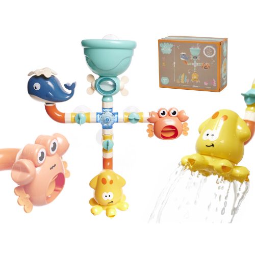 Fürdőszobai játék zuhany sprinkler tengeri lények