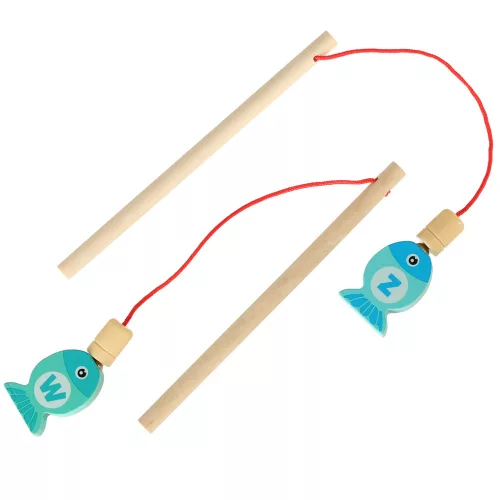 Montessori Wooden Fish Fishing Magnetic Toy