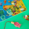 Montessori méhecske mágneses fa horgászjáték