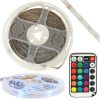 LED szalag SMD 3528 5m vízálló többszínű távirányítóval