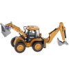Kotrógép-rakodó buldózer kanállal Fémöntvényből készült modell H-toys 1704 1:50