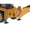 Kotrógép-rakodó buldózer kanállal Fémöntvényből készült modell H-toys 1704 1:50