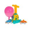 Aerodynamic car balloon launch capsule