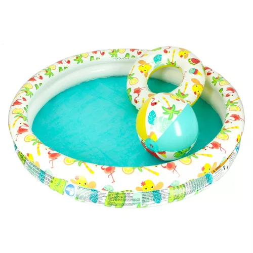 BESTWAY 51124 Billiard Ball Round Rolling Pool 122cm