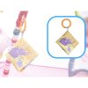 Foldable playmat with balls and rattles for babies, pink