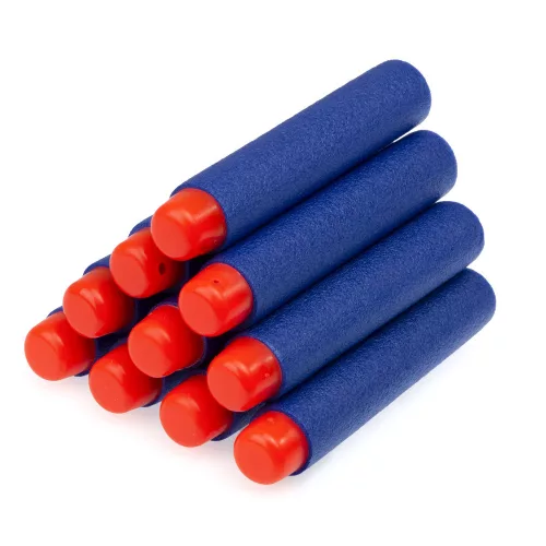 NERF compatible darts 10pcs 7.2cm