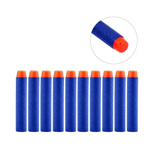 NERF compatible darts 10pcs 7.2cm